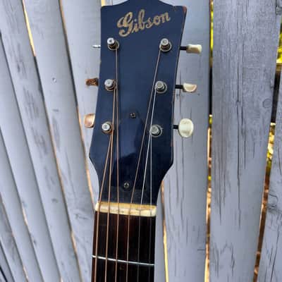 1946 Gibson LG-2 - Script Logo - Sunburst w/ Hardshell Case image 5