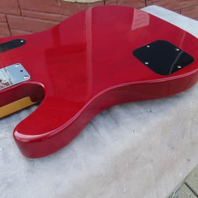 FENDER 1998 TELE-SONIC 1998 CRIMSON RED TRANSPARENT EARLY RUN 1st YEAR near MINT ORIGINAL! image 14