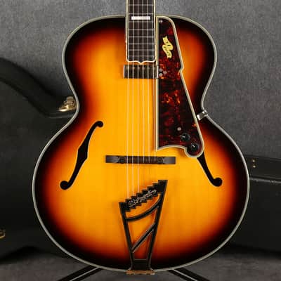 DAngelico Excel Style B - Dark Iced Tea Burst - 2nd Hand image 1