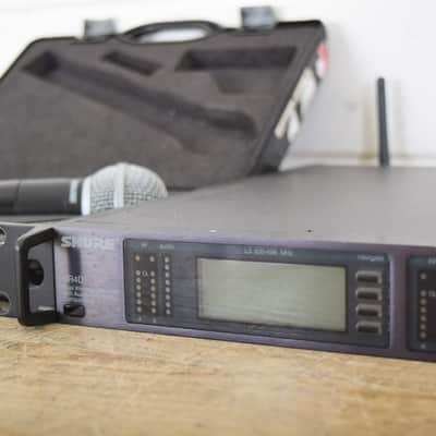 Shure UR4D Dual Wireless Receiver L3 Band w/ UR2 Handheld (church owned) CG00F2V image 4