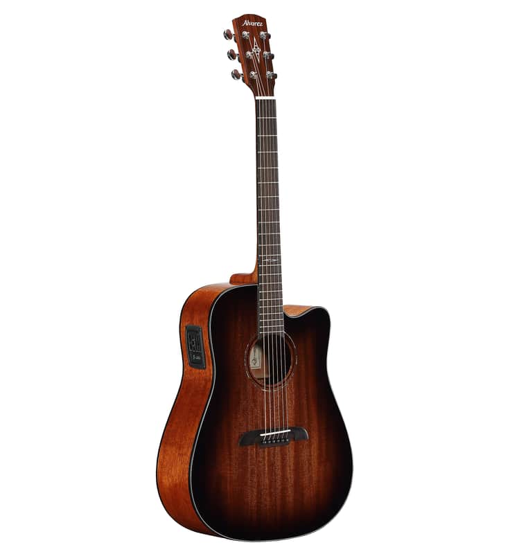 Alvarez AD66CESHB Dreadnought with Electronics Shadowburst image 2