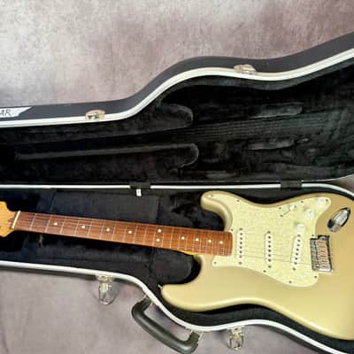 Fender American Fat Stratocaster Texas Special with Rosewood Fretboard 2000 - Shoreline Gold OHSC image 2