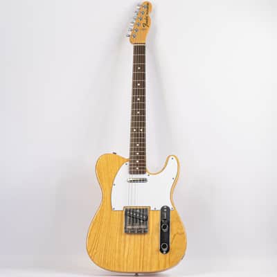 2012 MIJ Fender Telecaster Natural w/ 3-Saddle Bridge, Padded Gigbag image 2