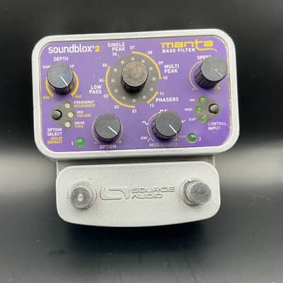 Source Audio Soundblox 2 Manta Bass Filter 2010s - Purple image 1