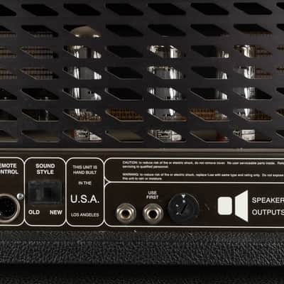 2005 Bogner Ecstasy 101B Top with Bogner 412ST Cab - Black | USA Boutique 3-Channel 100/50-Watt EL34 Tube Guitar Half Stack Amp Head Box with Class A/AB Switch image 13