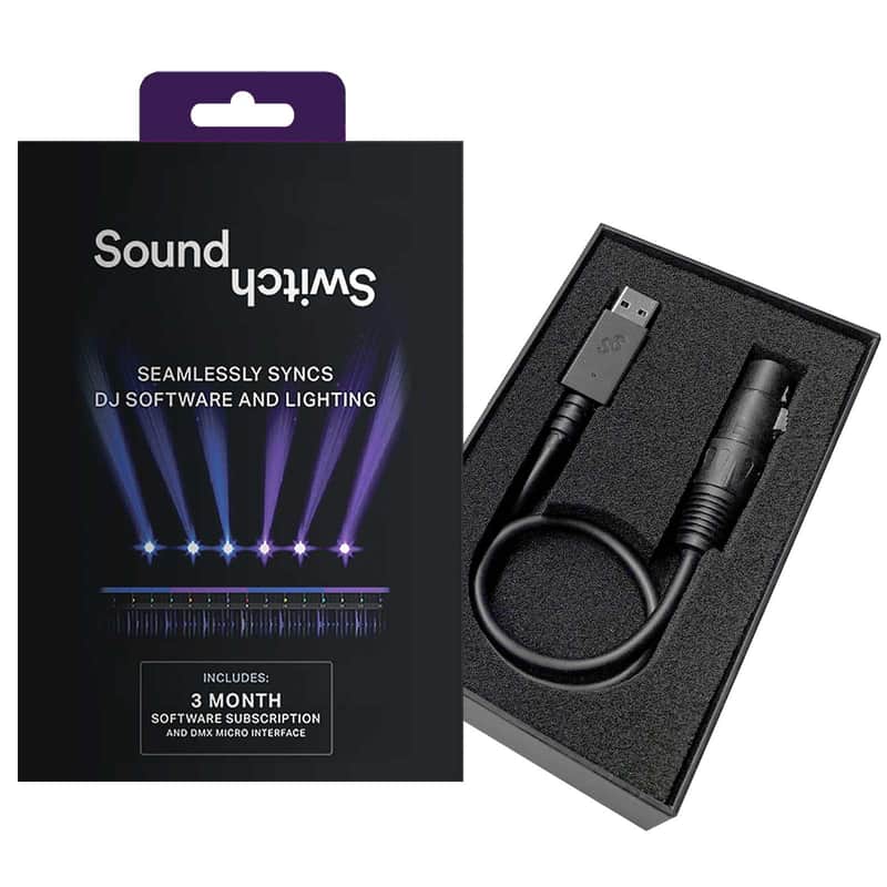SoundSwitch Micro Interface USB to DMX 2-Universe DJ Stage Lighting Controller image 1