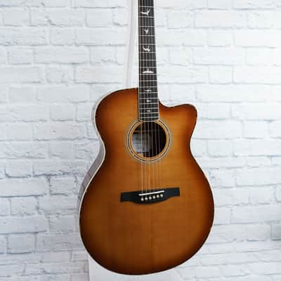 PRS SE A40E Angelus with Fishman Sonitone Pickup - Tobacco Sunburst image 2