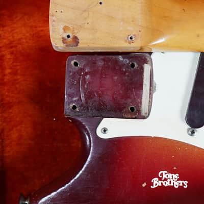 100% Original! 1961 Fender Musicmaster Sunburst image 10