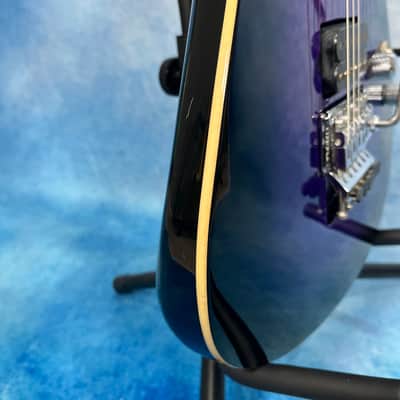 2015 ESP E-ii ST-2 Quilted Maple Reindeer Blue Super Strat Made in Japan image 8