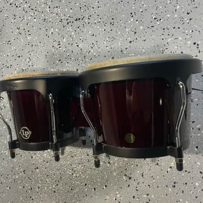 Latin Percussion Aspire Series 6-3/4” & 8” Bongo Set - Dark Wood - LPA601-DW image 2