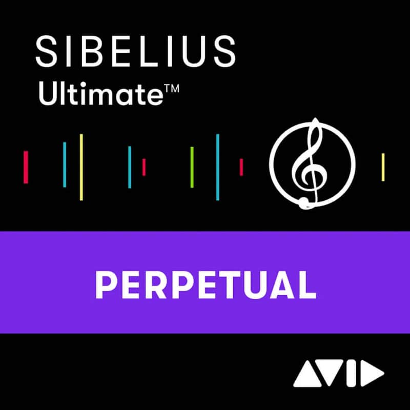 Avid Sibelius Ultimate Music Notation Perpetual License (Activation Card) image 1