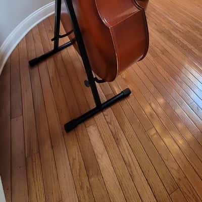 Vintage Framus (Germany) 3/4 Upright Double String Bass w/vintage Ampeg Pickup image 9