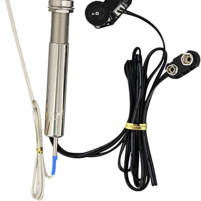 Undersaddle Pickup, Pen Tube Style Acoustic Guitar Undersaddle Pickup Active Pickup Volume and Tone Controls with Pickup Piezo Rod Only for Acoustic Guitar image 1