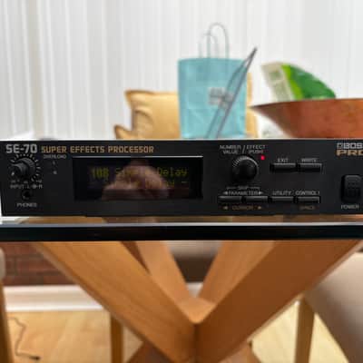 Boss SE-70 Super Effects Processor 1993 - 1999 - Black image 1