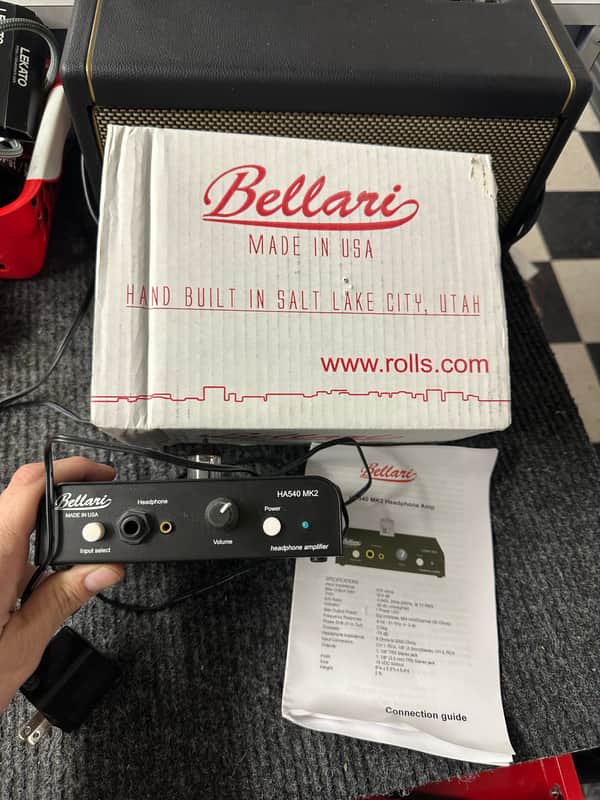 Bellari HA540 MKII Headphone Amplifier image 1