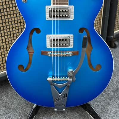 Gretsch G6120T-HR Brian Setzer Signature Hot Rod 2019 - Candy Blue Burst image 15