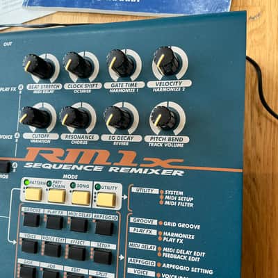 Yamaha RM1x Sequence Remixer 2000s - Blue image 10