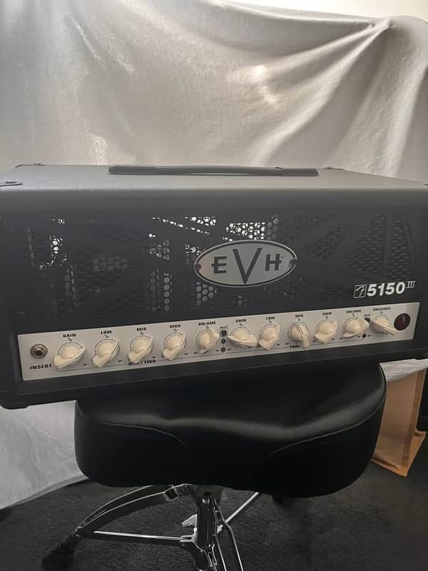 EVH 5150 III 6L6 3-Channel 50-Watt Guitar Amp Head 2011-2017 - Black image 1