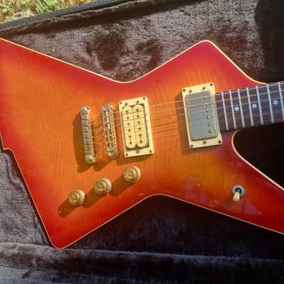 Ibanez DT400 Destroyer with Dot Inlays 1981 - Cherry Sunburst image 14