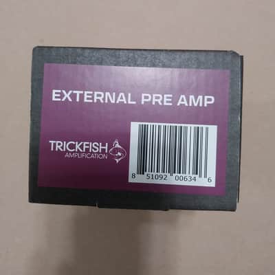 Trickfish Amplification External Pre Amp (EPA) Pedal 2026 - gray/purple image 2