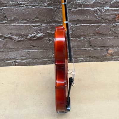 Unbranded 1/2 Size Violin Made in Czech Republic w/ Bow, Case & Pirastro Gold Rosin image 11