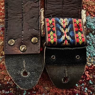Unbranded Ace style Woven Hooenanny guitar strap #4 image 3