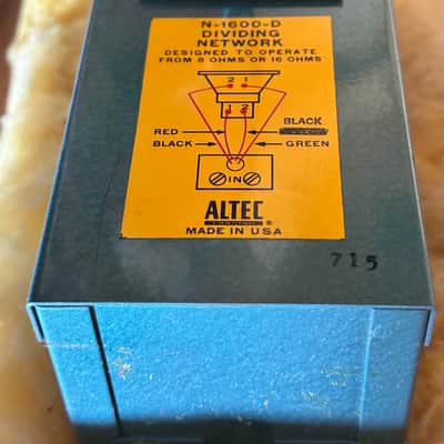 Vintage Altec 612 Speaker Pair (Original Cabinets) 605A / 605B / N-1600-A / N-1500-A image 18