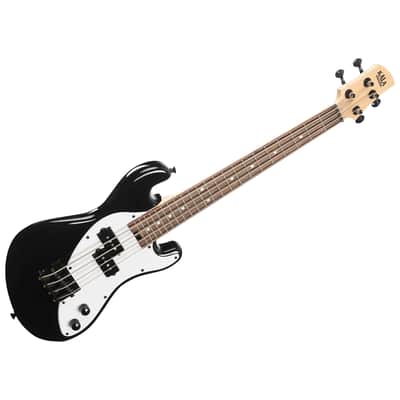 Solid Body U-Bass 4 cordes Black + housse Kala image 2