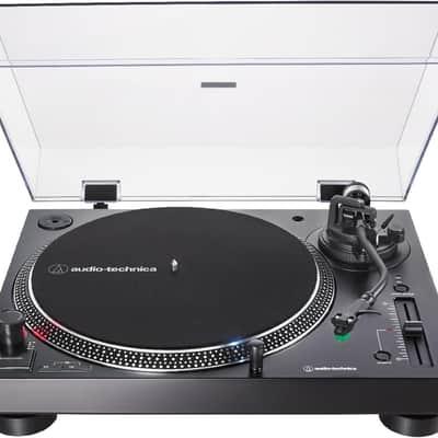 Audio-Technica AT-LP120XUSB-BK Direct-Drive Turntable (Analog & USB), Fully Manual, Hi-Fi, 3 Speed, Convert Vinyl to Digital, Anti-Skate and Variable Pitch Control Black image 5