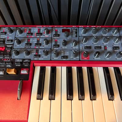 Nord Lead 4 49-Key 20-Voice Polyphonic Synthesizer 2013 - 2020 - Red image 5
