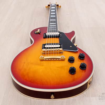 1990 Gibson Les Paul Custom Heritage Cherry Sunburst, Near-Mint w/ Zebra '57 Classic PAFs, Case image 10