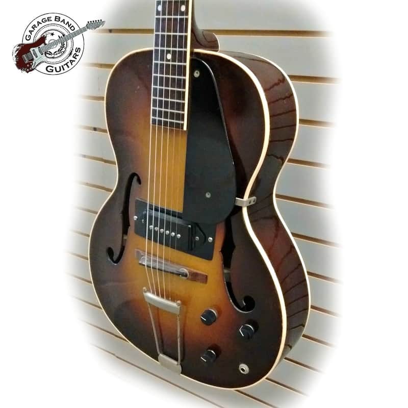 Vintage Epiphone Electar - 1937 - Hollow Body Electric Guitar - Sunburst image 1