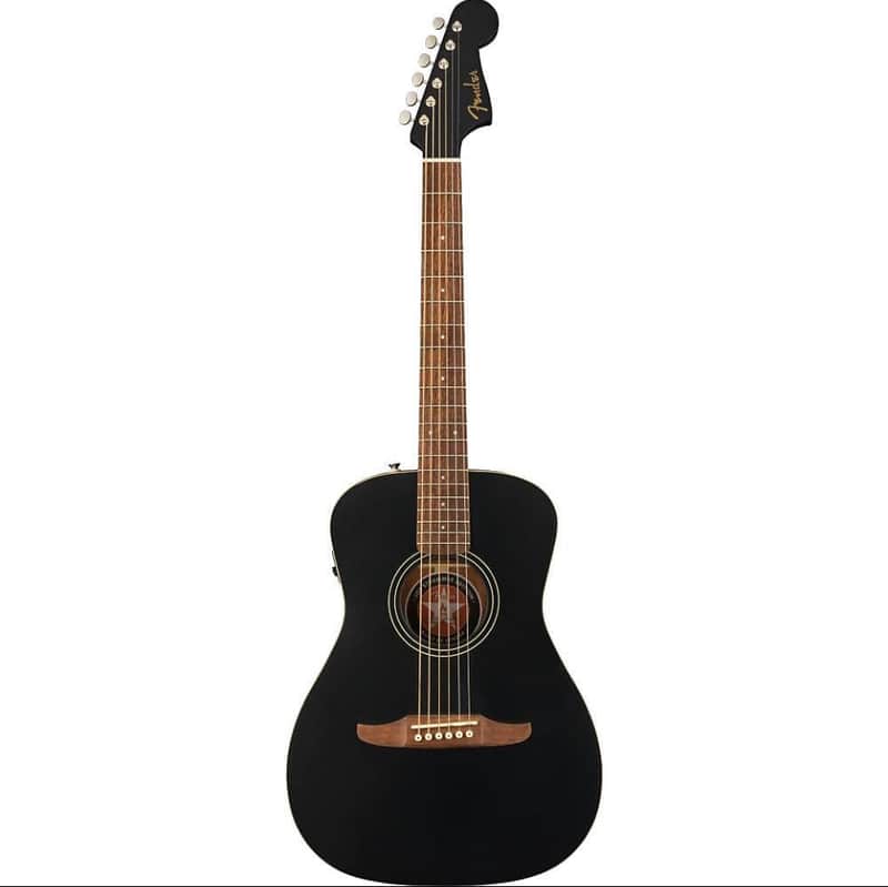 Fender  Joe Strummer Campfire Acoustic Black Satin image 1
