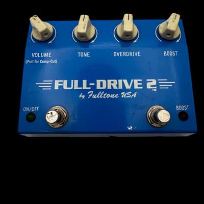 Fulltone Full Drive 2 (Non-MOSFET) 1996 - 2007 - Blue X4590 image 5