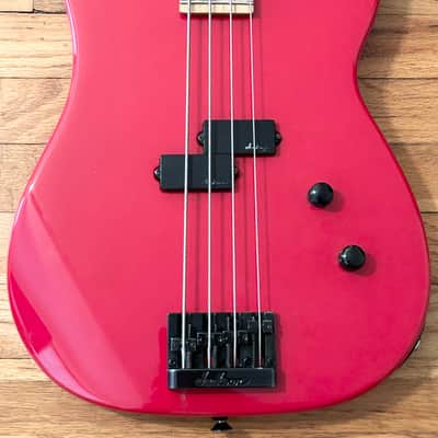 1987 Charvel 1B Red Bass MIJ Japan, W/Original Case image 3