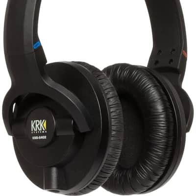 KRK KNS 6402 Studio Mixing/Mastering Headphones, Black image 2