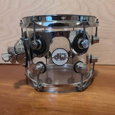 DW Design Series 8”x7” Rack Tom - Acrylic image 1