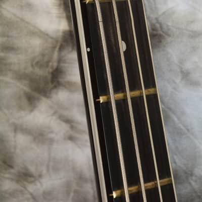 1983 Headless Aluminum Neck KRAMER Duke Deluxe Bass - Black image 4