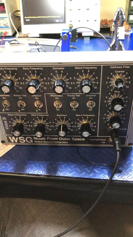 Music From Outer Space MFOS Weird Sound Generator WSG 2018 Grey/Black image 1