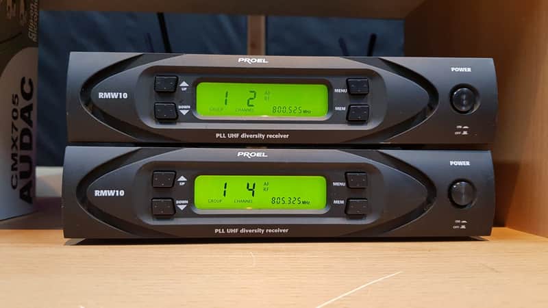 PROEL RMW10 UHF 2012 - TWO PIECES! image 1