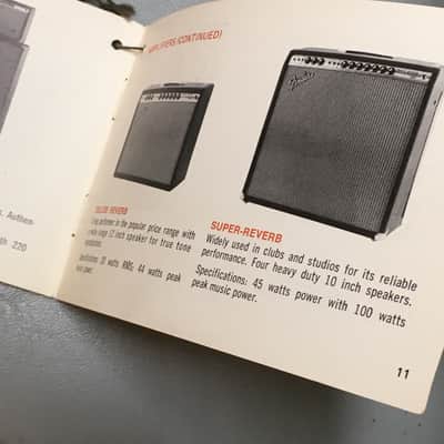 Vintage 1971 Fender Telecaster Thinline Guitar Owners Manual Booklet Accessory image 5