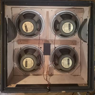Marshall Basketweave 1960 cabinet 1970 - G12H30 Pulsonic speakers image 6