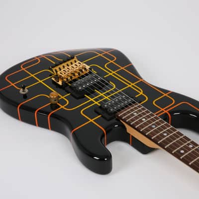 Charvel USA Custom San Dimas Schematic Graphic Unique Design Electric Guitar image 19