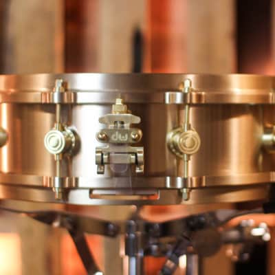 DW 4x14 MFG True Cast Bronze Snare Drum - DRVZ0414STZ - #7 of 100 image 2