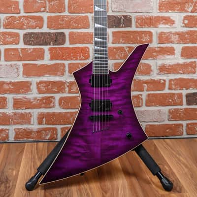 Jackson USA Custom Shop Kelly TOM Quilted Maple Top Transparent Purple Burst 2025 w/OHSC image 4