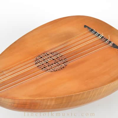Bohr 7-course Renaissance lute 1977 image 11