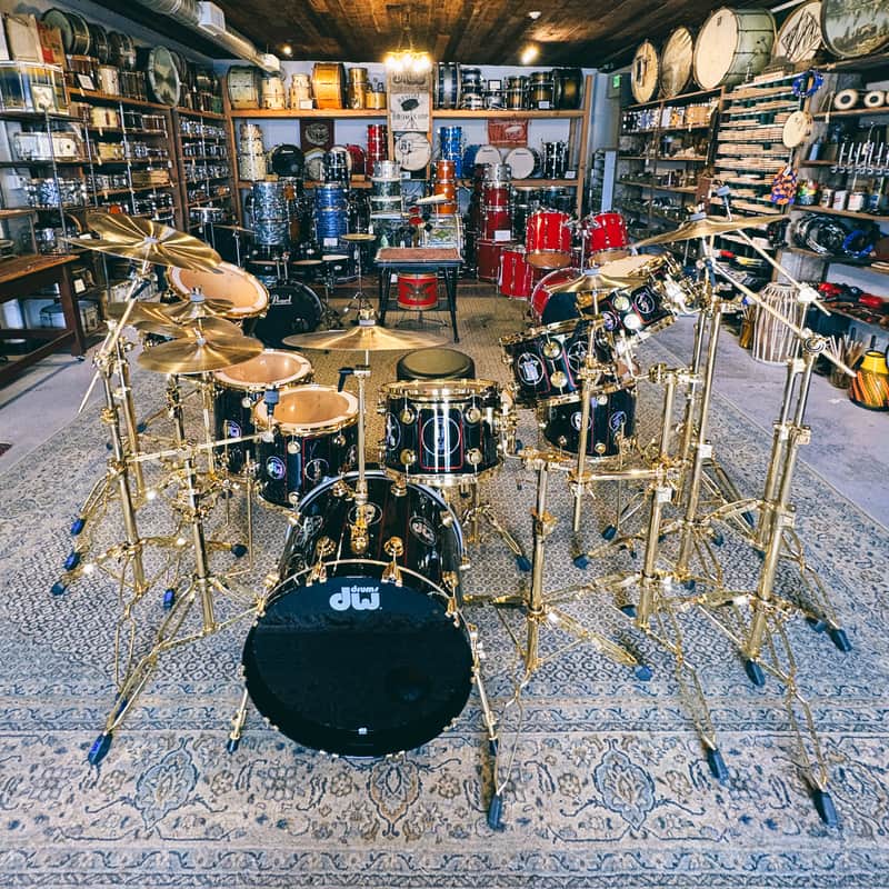 DW Collector's Neil Peart R30 Custom Kit - Built for Deen Castronovo (Journey) 2006 image 1