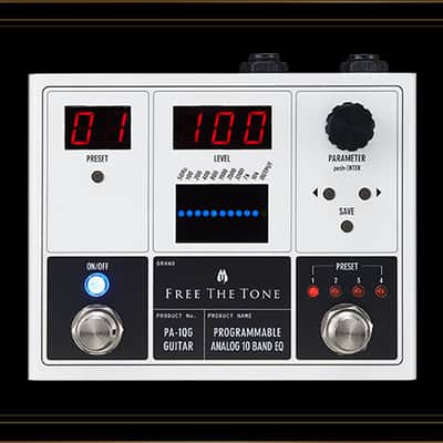Free The Tone PA10QG Programmable 10-Band Analog Guitar EQ | Reverb