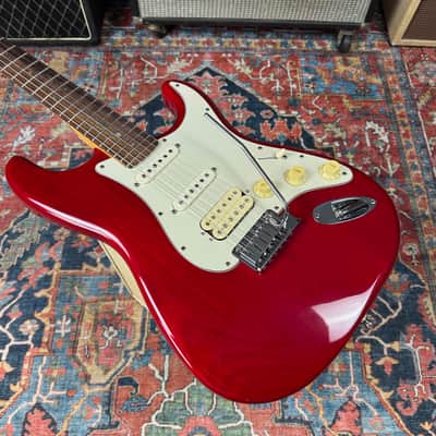 1998 Fender American Deluxe HSS Stratocaster w/Roller Nut & HSC image 7