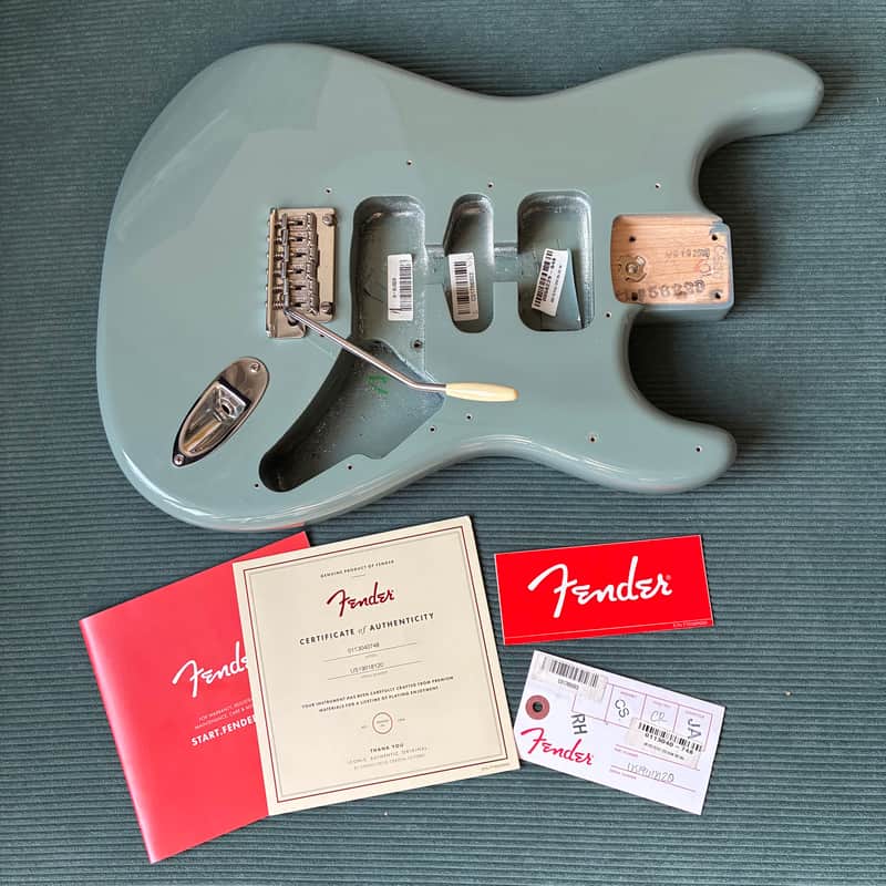 Fender American Professional Stratocaster HSS Body 2019 - Sonic Grey image 1